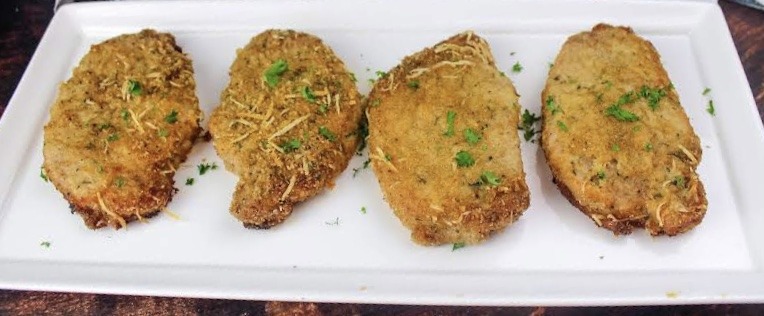 Parmesan Baked Pork Chops Recipe